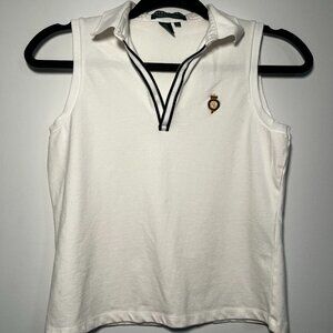 Lauren Active by Ralph Lauren Sleeveless Polo Top